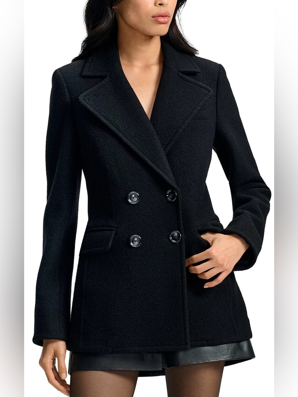 Veronica Beard Duran Wool Coat